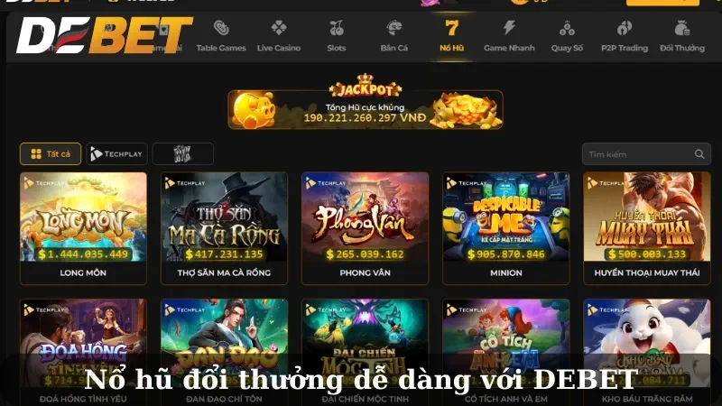 nhà cái nổ hũ uy tín